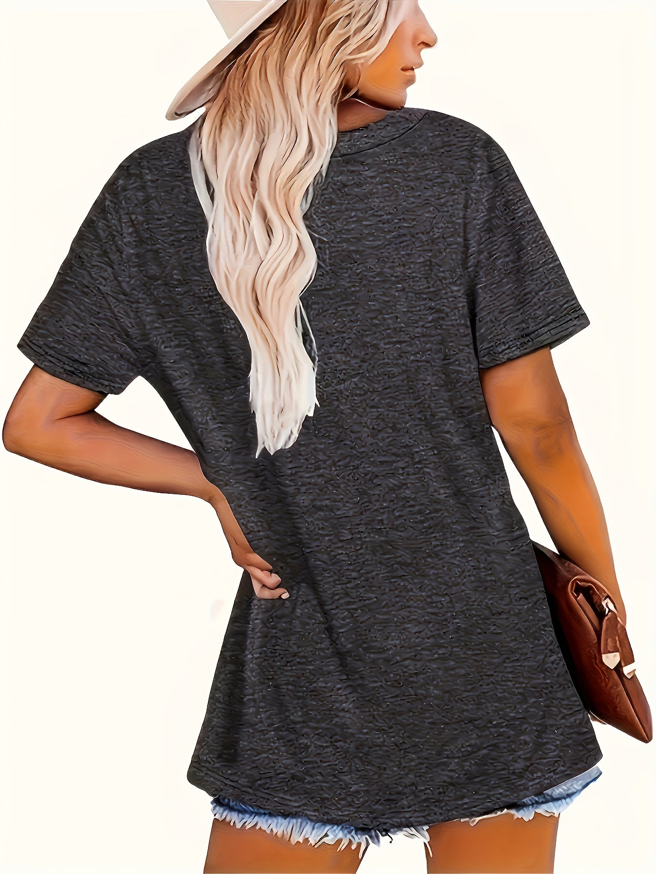 Fashion'S New Favorite, Women'S Casual Round Neck T-shirts Are On Sale, Trendy And Women'S Clothing Is Coming