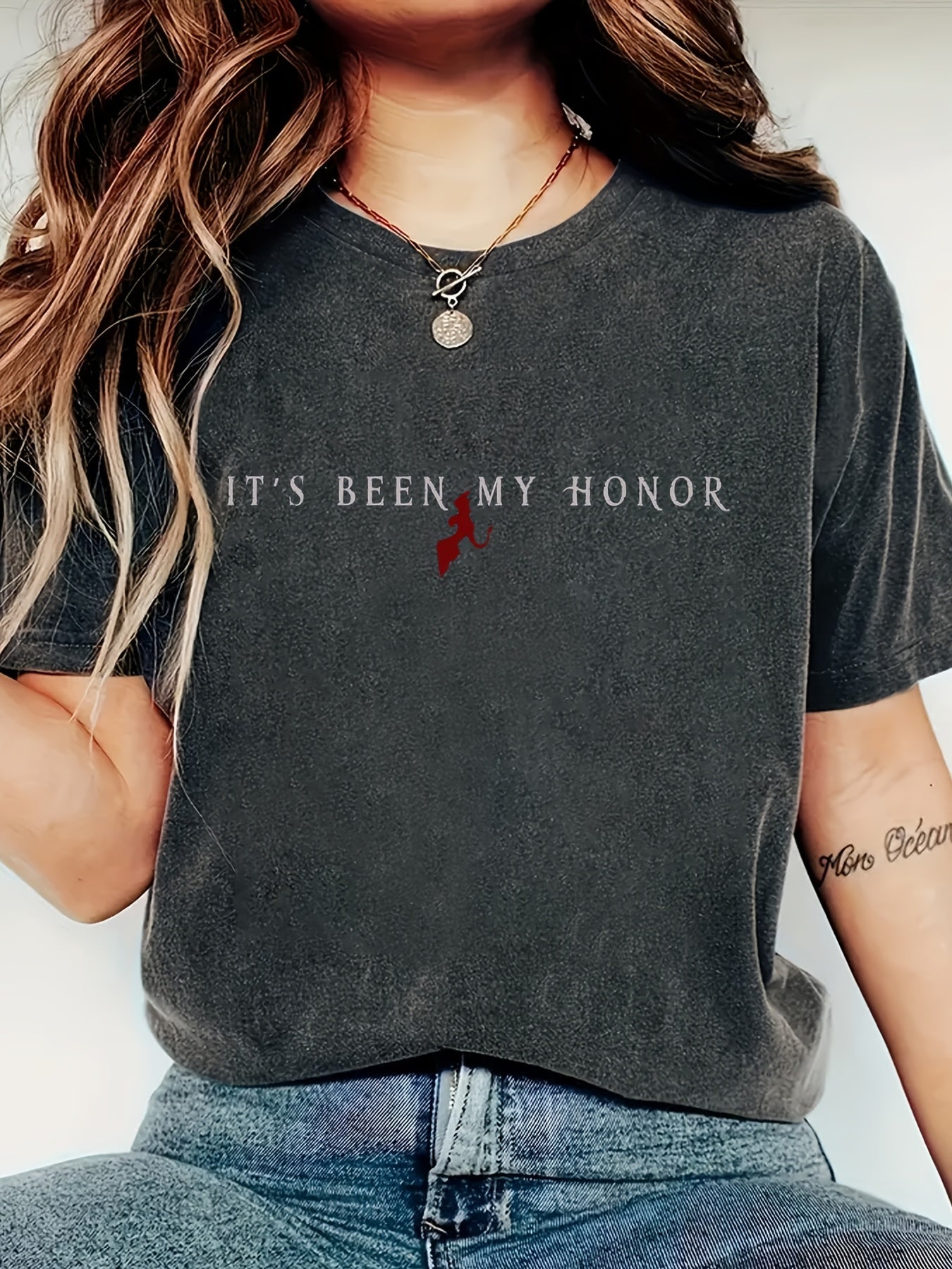 Fashion'S New Favorite, Women'S Casual Round Neck T-shirts Are On Sale, Trendy And Women'S Clothing Is Coming