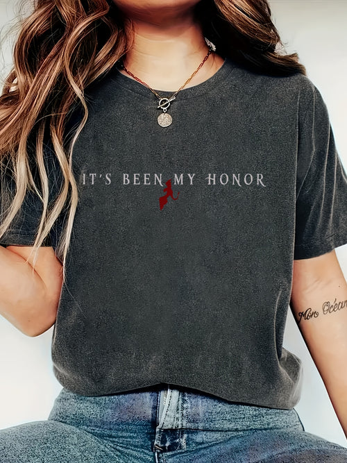 Fashion'S New Favorite, Women'S Casual Round Neck T-shirts Are On Sale, Trendy And Women'S Clothing Is Coming